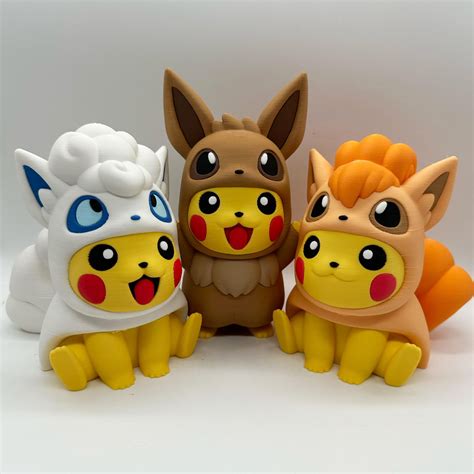 3D printing POKEMON -PIKACHU COSPLAY SET (EASY PRINT NO SUPPORT)・Cults