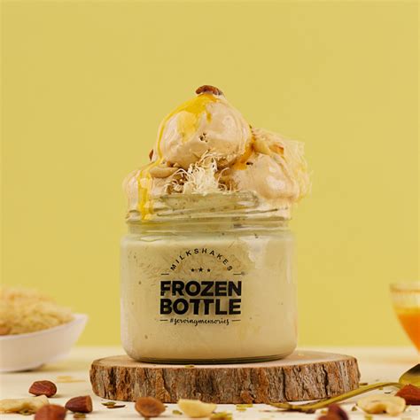 Milkshakes|Ice Cream|Sundaes|Boba Teas| 100% Veg – Frozen Bottle