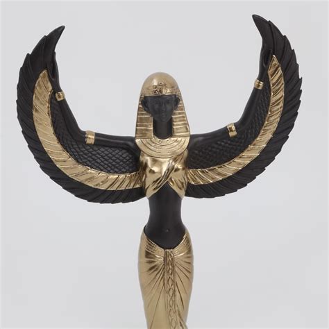 Buy Jaguar Polyresin Egyptian Goddess Isis Standing Figurine from Home ...