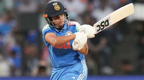 Shafali Verma's 87 Now Third Highest Score For India In ICC ODI World ...