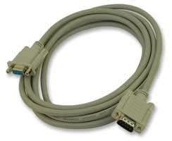 L-com Connectivity CS2N9MF-10 Cable; Premium Molded; Straight; DB9 Male ...