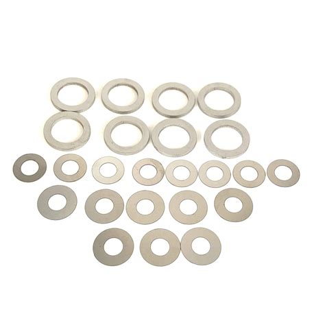 Diff Shim Kit Stainless Shim Washers Pack of 24 : Amazon.in: Industrial ...