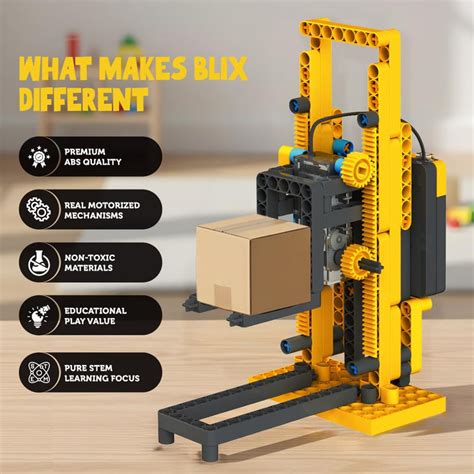 Blix 6 In 1 Forklift Power (180+ Pieces) | Buy Online at Toycra