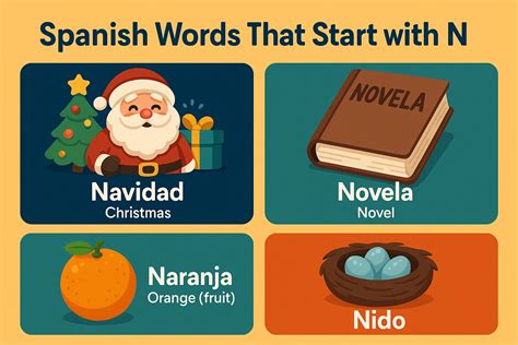 Spanish Words That Start with N To Expand Your Vocabulary Everyday