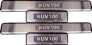 Goodzup steel scuff plate of mahindra kuv100 Door Sill Plate Price in ...