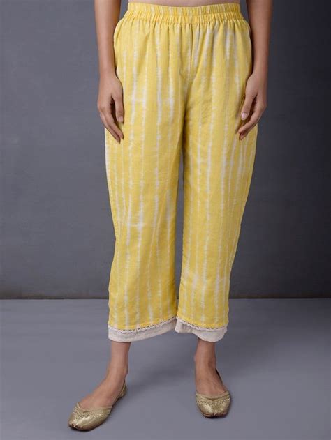 Block Print Pants- Buy Women's Palazzo Pants Online & Trousers | The Loom