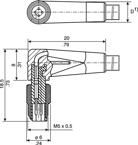 79-3109-32-04 binder | Binder Right Angle Male 4 way M5 to Unterminated ...