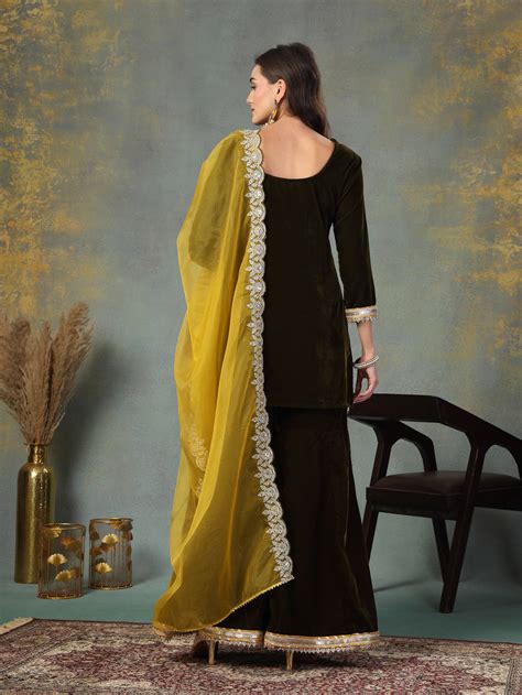 Kurta Sharara Dupatta Set Online – Stylum – stylumin