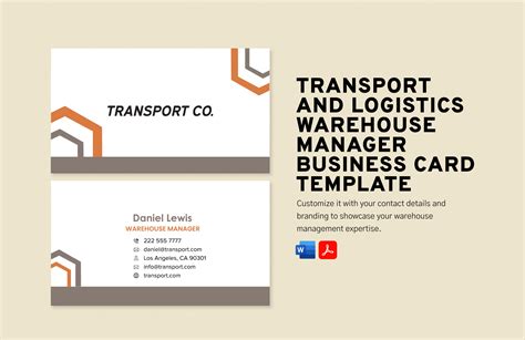 Transport and Logistics Warehouse Receiving Log Template in Word, PDF ...