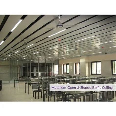 Baffle Ceilings - Wooden Coated Baffle Ceiling Trader - Retailer from ...