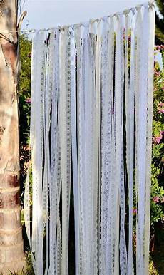 Ribbon Wedding Backdrop Style Br303 White by Lace Banner Wedding Backdrop Photo Booth Prop Bridal Ribbon Wedding Backdrop Style Br303 White