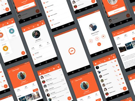 Image result for Messenger UI Android vs iOS
