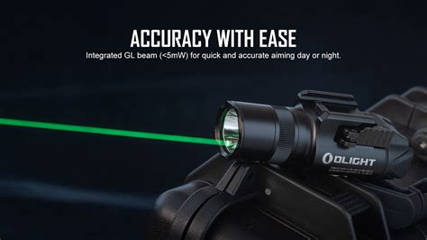 Baldr Pro R Rechargeable Tactical Light Green Laser 1350 Lumen Weapon ...