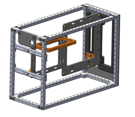 【工程机械】钣金机箱（金属薄板加工成型设备）3D模型图纸 Solidworks设计_SolidWorks_钣金-仿真秀干货文章