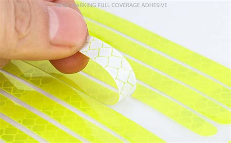 60PCS Car Sticker, Reflective Wheel Rim Stickers for Car, Bike, and ...