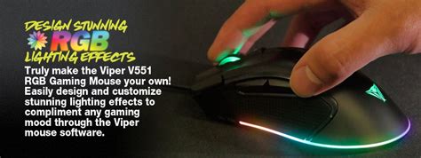 Patriot Viper V551 RGB Gaming Mouse Best Price in India on Thevaluestore.in