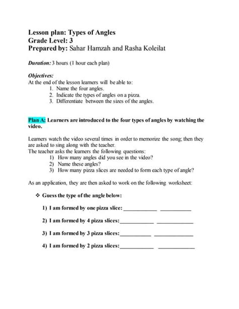 Angle Geometry Lesson 的图像结果