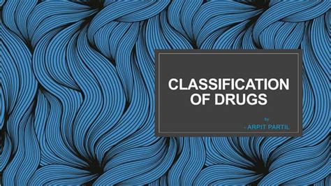 Image result for Types of Drugs Classification