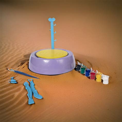 JoGenii | Paint Colors For Kids Pottery Wheel Water Recycling Brush ...