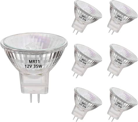AHEVO MR11 Halogen Light Bulbs, 35W 12V MR11 GU4 Halogen Spotlight ...
