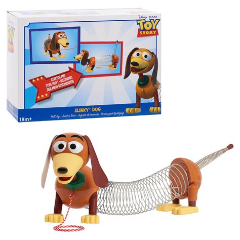 Buy Disney•Pixar's Toy Story Slinky Dog Pull Toy, Walking Spring Toy ...