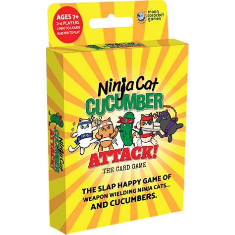 Ninja Cat Cucumber Attack! The Card Game - The Relentless Dragon Game Store