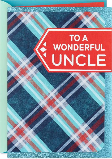 Amazon.com : Hallmark Birthday Card for Uncle (Reasons to Smile) from ...