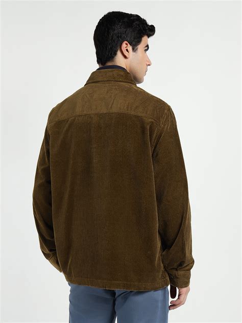 Shop Gant Men Blue Solid Collar Shirt - GANT India