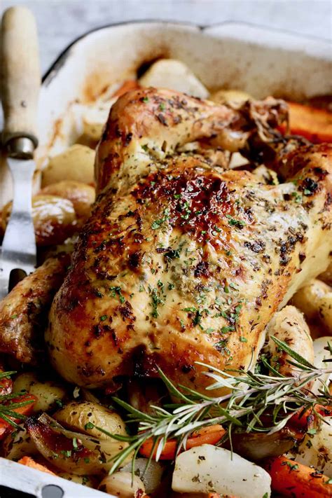 Garlic Roast Chicken Recipe Garlic & Sage Roast Chicken