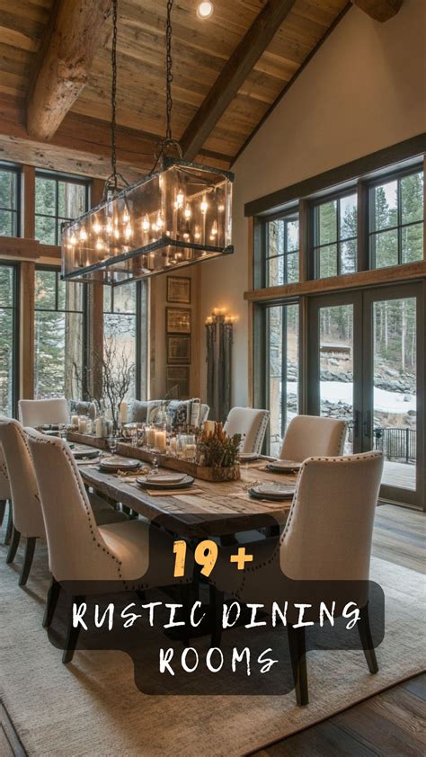 Rustic Farmhouse Dining Room Decorating Ideas at Herlinda Means blog