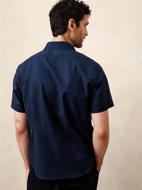 Slim Short Sleeve Dress Shirt | Banana Republic Factory