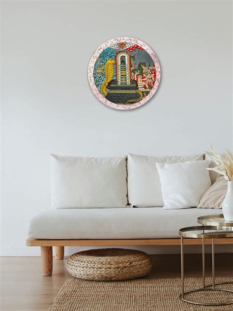 Shiva: Pride of Srikalahasti Kalamkari painting | Traditional Artwork