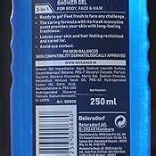 Buy NIVEA Men Body Wash, Vitality Fresh with Ocean Minerals, Shower Gel ...