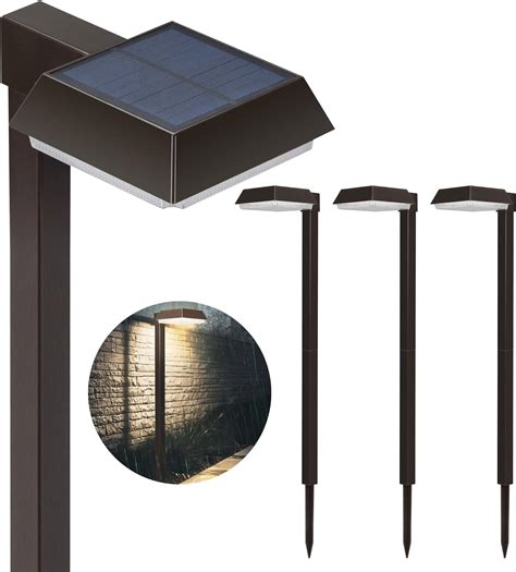 Tommy Bahama Solar LED Pathway Lights, 30 Lumen, 6 Pack, Metal, 1671623 ...