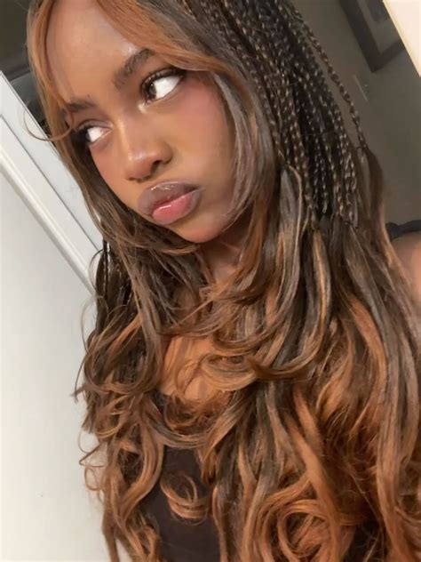 French Curl Box Braids Tutorial 的图像结果