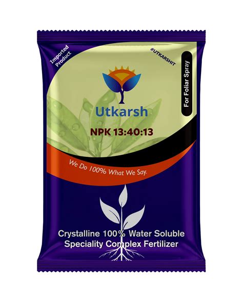 NPK 13 40 13 Fertilizers Foliar Spray - 100% Water Soluble | Utkarsh