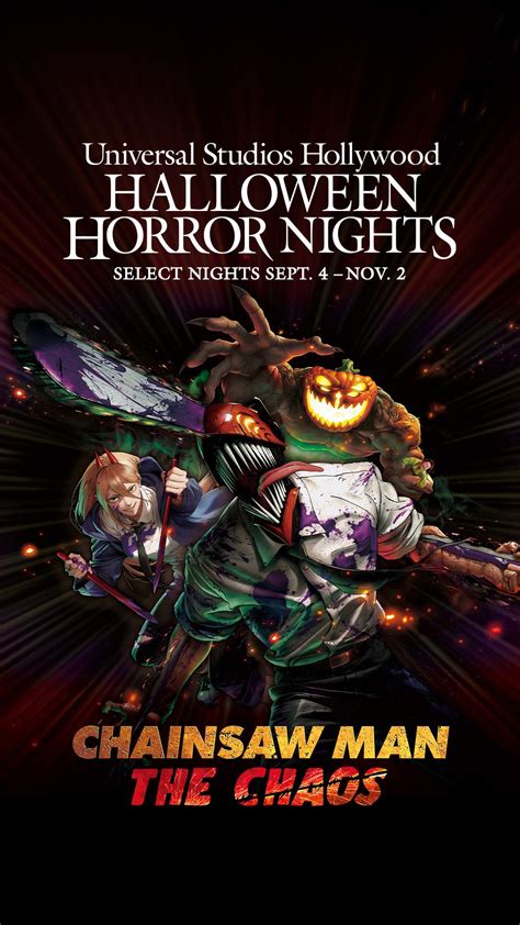 Chainsaw Man Short to Play Exclusively at Halloween Horror Nights - IGN