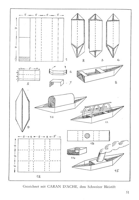 Different Boats Origami Instruction Very Tough | Free Printable ...