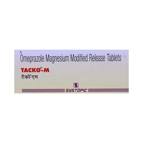 Tacko M 20 MG Tablet (10): Uses, Side Effects, Price & Dosage | PharmEasy