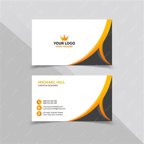 Business Card Design 的图像结果