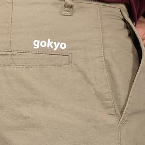 GOKYO Corbett Outdoor Cargo Pants - Ultralight rugged 100% Cotton ...