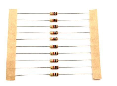 1k Ohm Resistor 1/4 Watt (pack Of 10pcs) - Rytronics.in