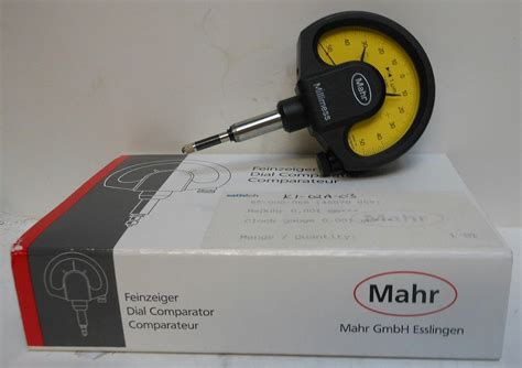 Mahr Federal 4334000 1003 Millimess Mechanical Dial Comparator, Ã‚±50 ...