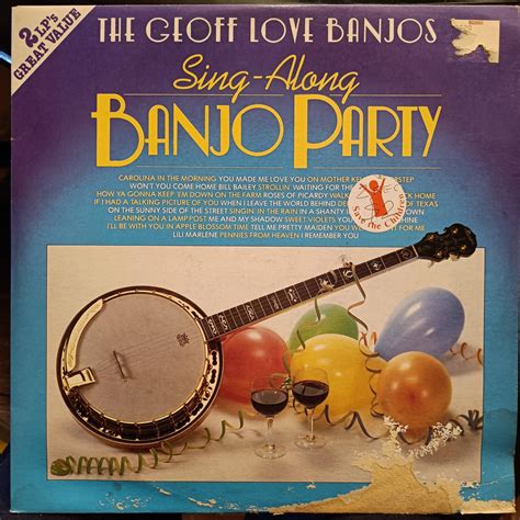 The Geoff Love Banjos - Sing-Along Banjo Party (Used Vinyl - VG) JS ...