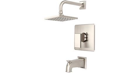 Pioneer Faucets T-4MO100-BN Mod Tub and Shower Trim Package with 1.75 ...