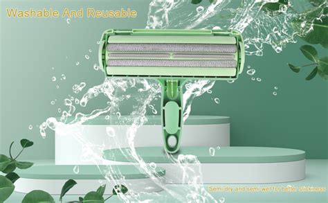 RIANZ Reuseable Hair Remover - Pet Hair Roller for Couch, Furniture ...