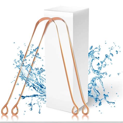 Tongue Cleaner Round Copper (Pack Of 2) – GUBB WORLD