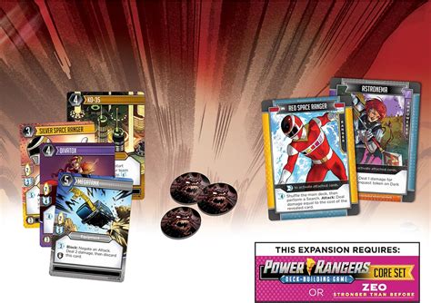 Renegade Game Studios Power Rangers Deck-Building Game: Flying Higher ...