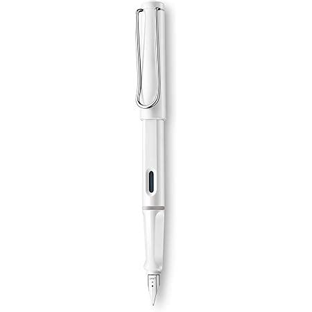 Lamy Safari Fountain Pen - Medium Nib, White : Amazon.in: Office Products