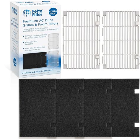 Fette Filter - Ducted Air Grille Duo-Therm AC Filter Cover Compatible ...